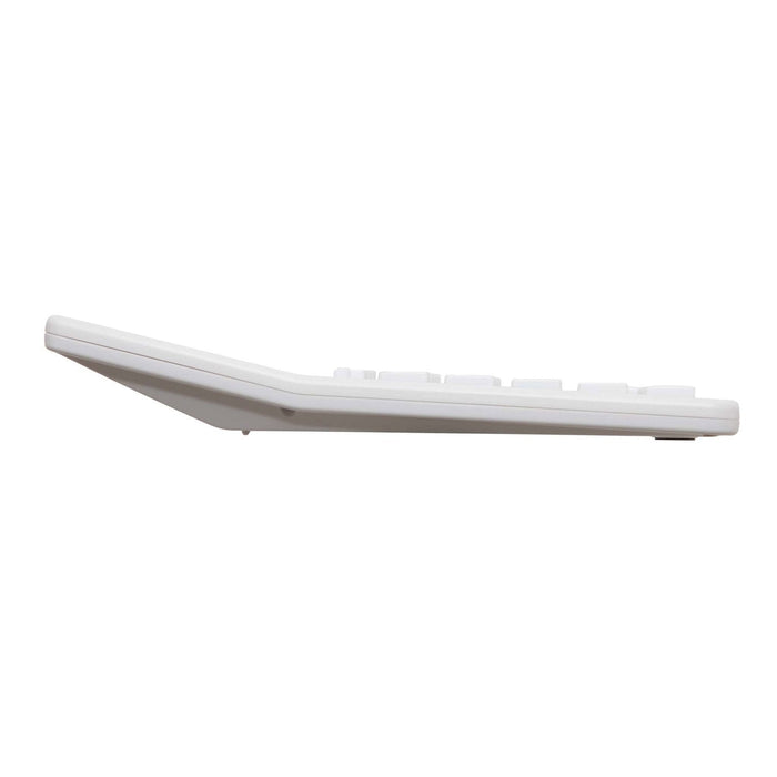 Maul Calculadora Bolsillo Mxl 12  Pantalla Grande De 12 Dígitos  Calculadora Grande Con Funciones Comerciales  Calculadora Con Batería Y Energía Solar  20,5 X 15,5 X 3,5 Cm  Blanco