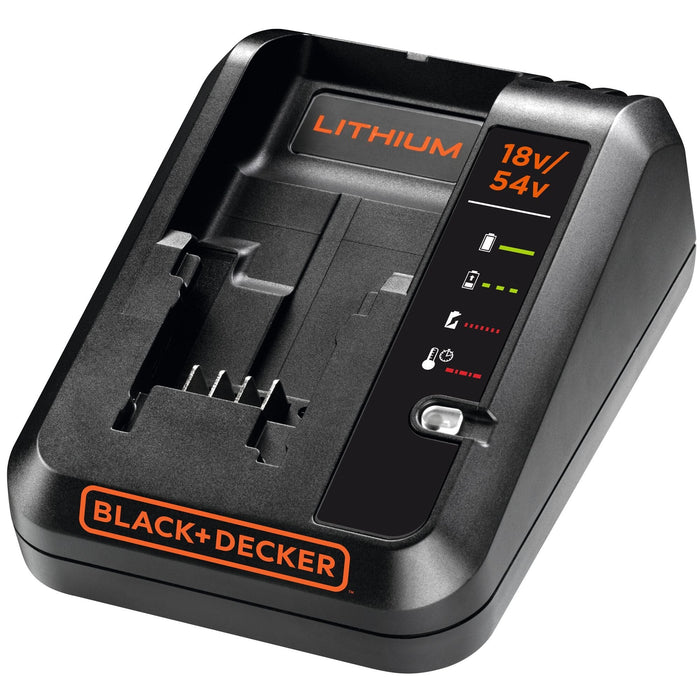 Black+Decker Bdc2a Cargador De Batería Negro, Cargador De Batería, Black&Decker, Negro, Corriente Alterna, Ión De Litio, 2 A