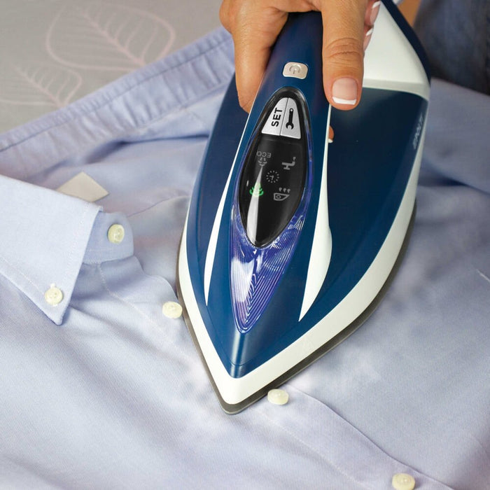 Plancha Polti  Ve30.10 In Ceramica 2100w Blanco/Azul