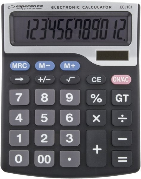 EAN 5901299903544 - Esperanza ECL101 calculadora Escritorio Calculadora básica Negro imagen 2