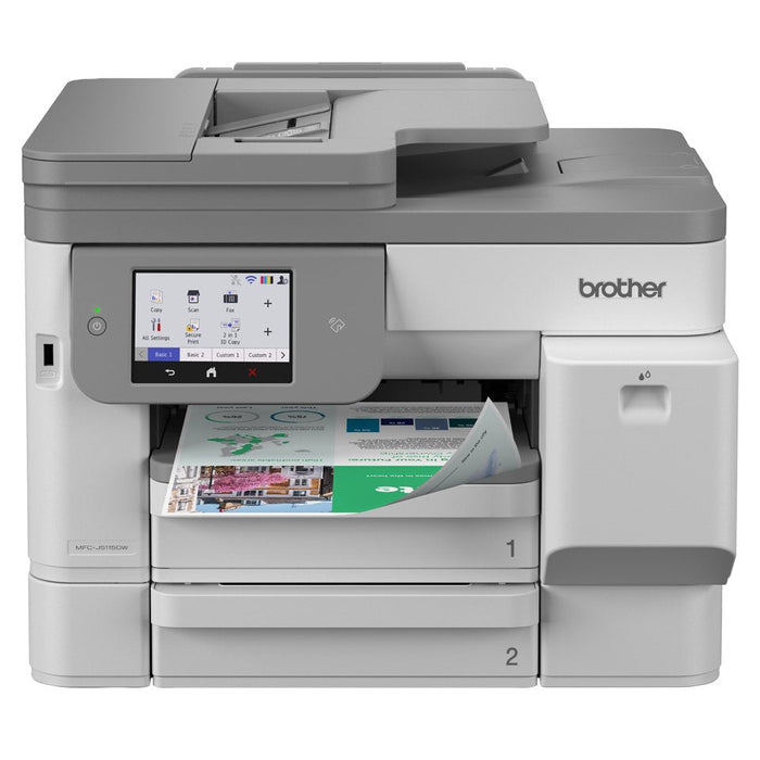 Brother Mfcj5115dw Mfp Jet D Tinta Color A4 28ppm, R-V Integral, Cargador 50p, Ethernet, Wifi,Usb, Lcd 10,9cm, 2bac X 250f