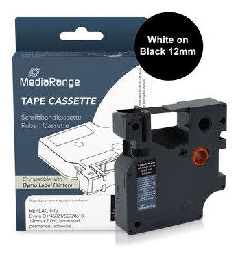 Mediarange Cinta Para Etiquetadora. Komp. Dymo 12mmx7m Ws/Sw