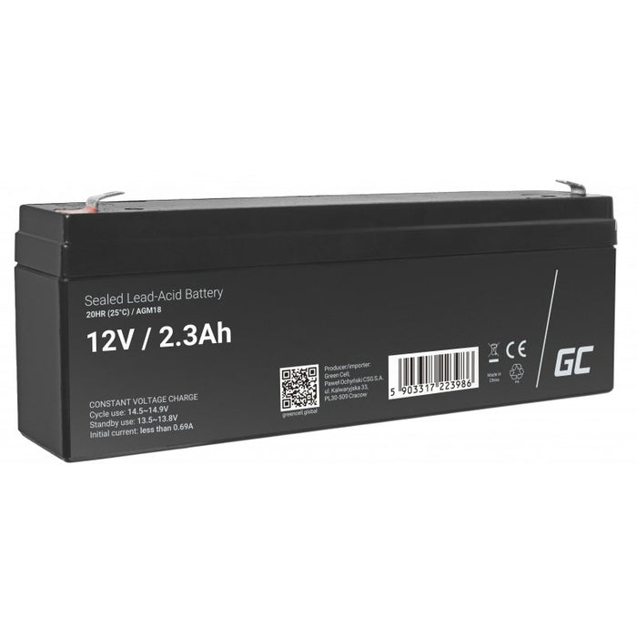 EAN 5903317223986 - Green Cell AGM18 batería para sistema ups 12 V 2,3 Ah imagen 1