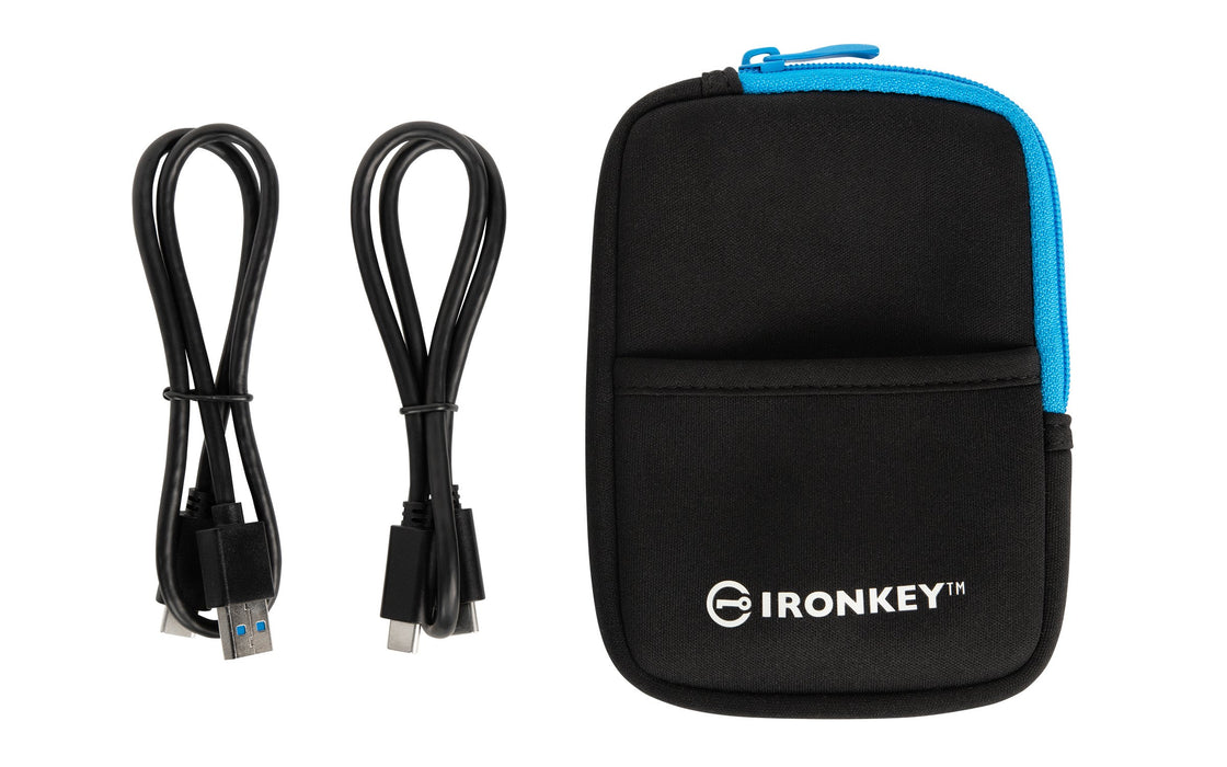 EAN 740617341416 - Kingston Technology IronKey Vault Privacy 80 3,84 TB USB Tipo C 3.2 Gen 1 (3.1 Gen 1) Azul imagen 4