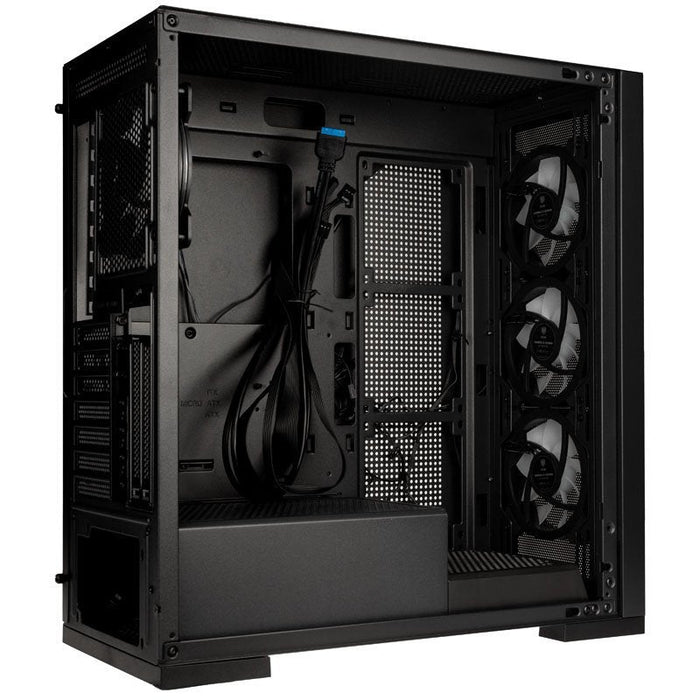 Kolink Unity Meshbay Argb Midi-Tower, Tempered Glass - Negro