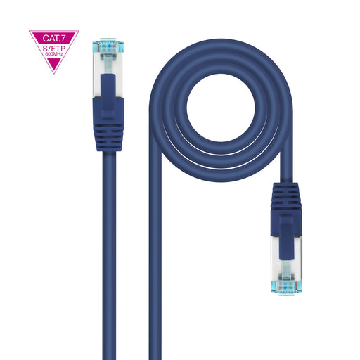 EAN 8433281011625 - Nanocable 10.20.1700-BL cable de red 0,5 m Cat7 SF/UTP (S-FTP) imagen 1