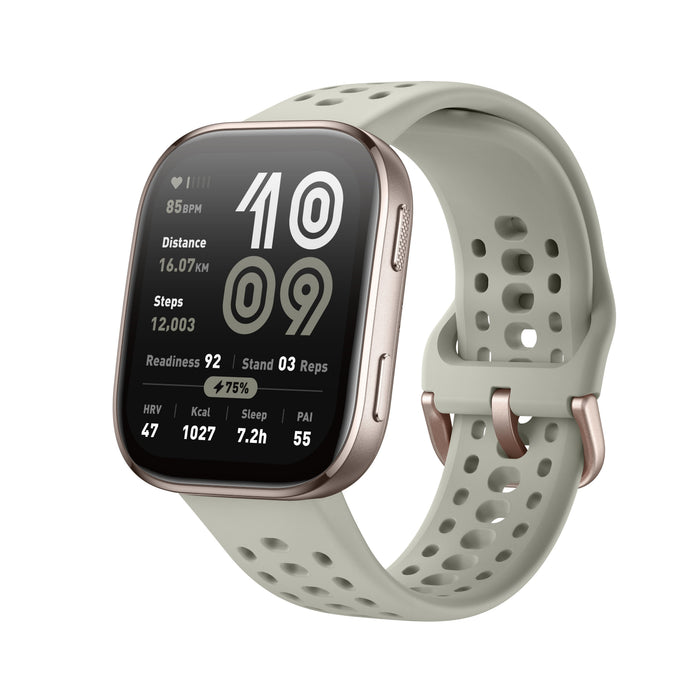 EAN 6970100377996 - Amazfit Bip 6 Stone 5 cm (1.97") AMOLED Digital 390 x 450 Pixeles Pantalla táctil Oro GPS (satélite) imagen 4