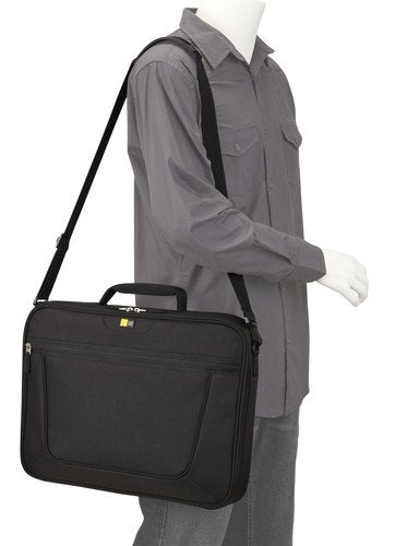 Case Logic Vnci-217 Black Maletines Para Portátil 43,9 Cm (17.3") Bandolera Negro