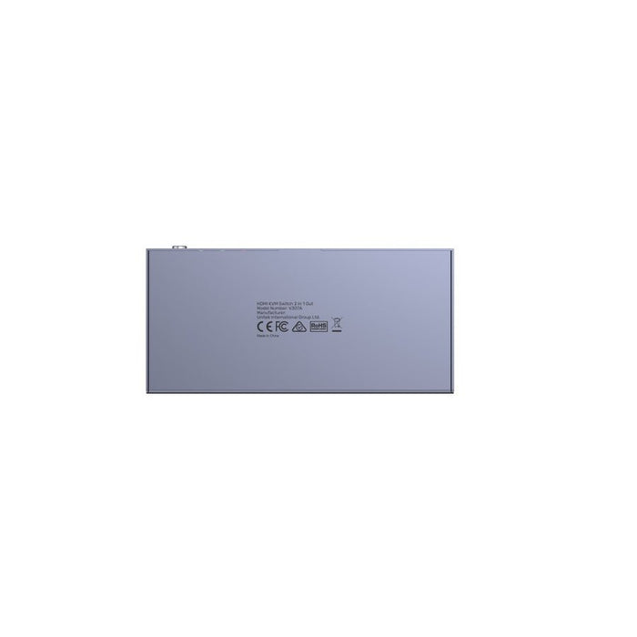 EAN 4894160048301 - UNITEK V307A interruptor KVM Gris imagen 6