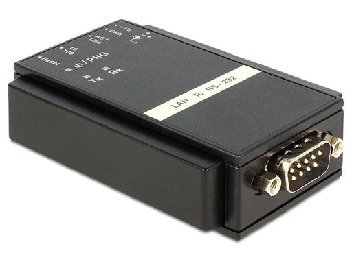 EAN 4043619625048 - DeLOCK 62504 cambiador de género para cable RS-232 RJ45 Negro imagen 1