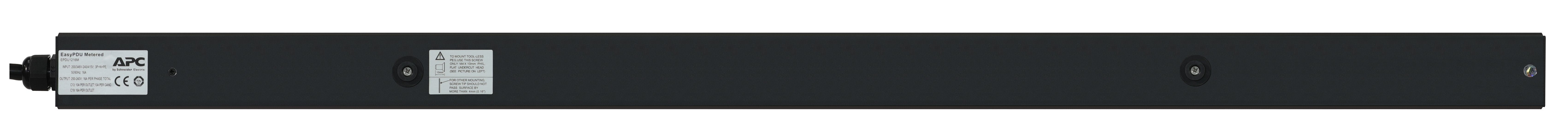 EAN 0731304405054 - APC EPDU1216B unidad de distribución de energía (PDU) 42 salidas AC 0U Negro imagen 4