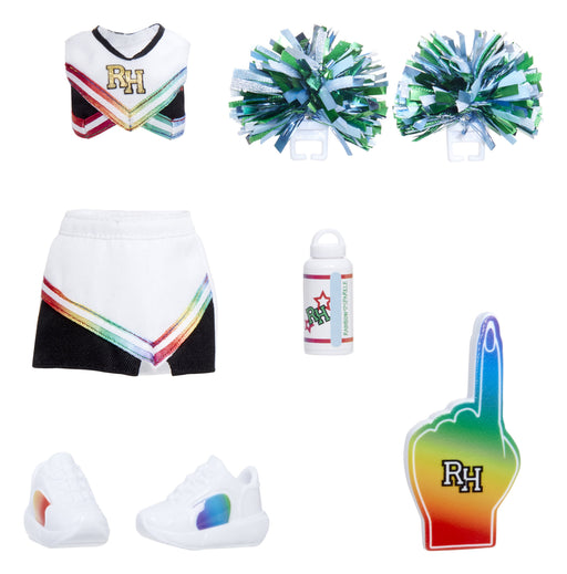 EAN 0035051521679 - Rainbow High Fashion Pack Pep Rally Juego de ropita para muñeca imagen 1