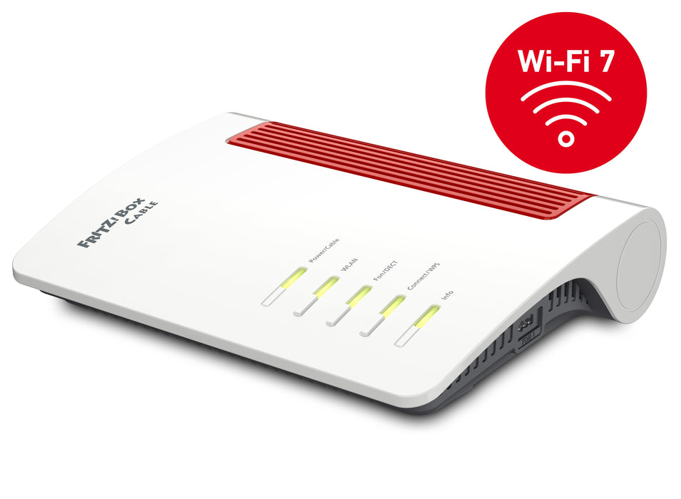 EAN 4023125030475 - Box FRITZ! 6670 router inalámbrico Doble banda (2,4 GHz / 5 GHz) Blanco imagen 2