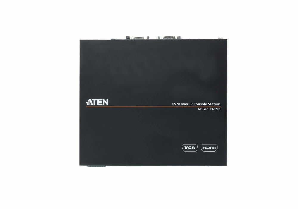 Vga+Hdmi Kvm Over Ip Console   Cpnt Station                          In