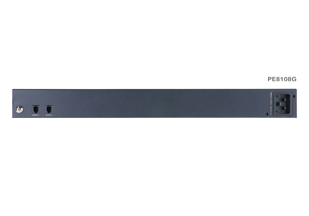 EAN 0672792401077 - ATEN PE8108G-ATA-G unidad de distribución de energía (PDU) 8 salidas AC 1U Negro imagen 2