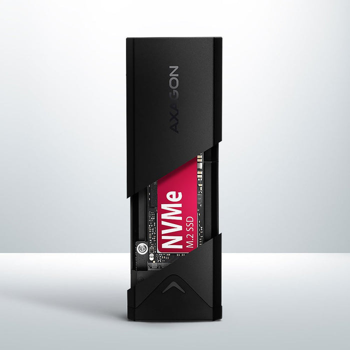 EAN 8595247908506 - Axagon EEM2-UB2 caja para disco duro externo Caja externa para unidad de estado sólido (SSD) Negro M.2 imagen 4