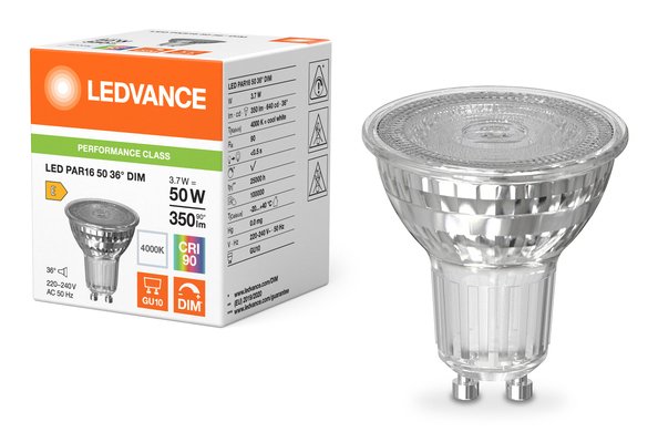 EAN 4099854457562 - Osram LED PAR16 DIM P lámpara LED Blanco frío 4000 K 3,7 W GU10 E imagen 5
