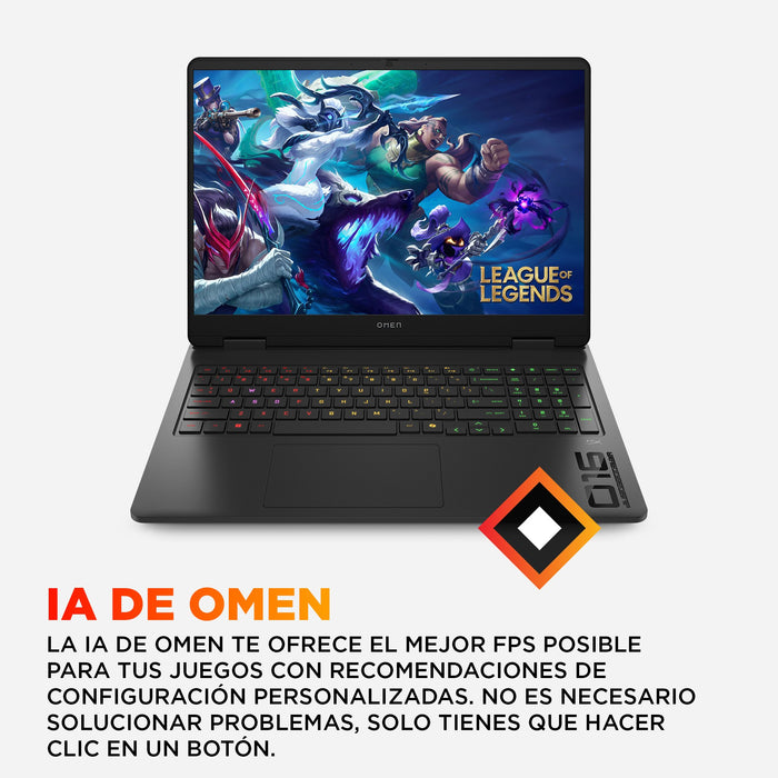 EAN 0199251567223 - HP OMEN Gaming 16-am0037ns Intel Core Ultra 7 255H Portátil 40,6 cm (16") 2K 32 GB DDR5-SDRAM 1 TB SSD NV imagen 8