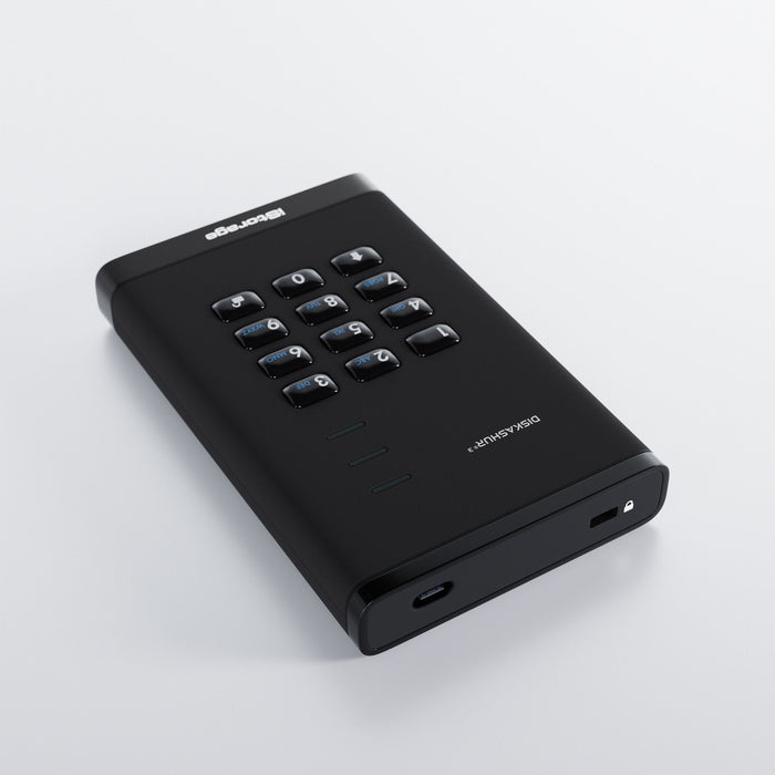 Istorage Diskashur3 Hdd 256-Bit 4tb - Black