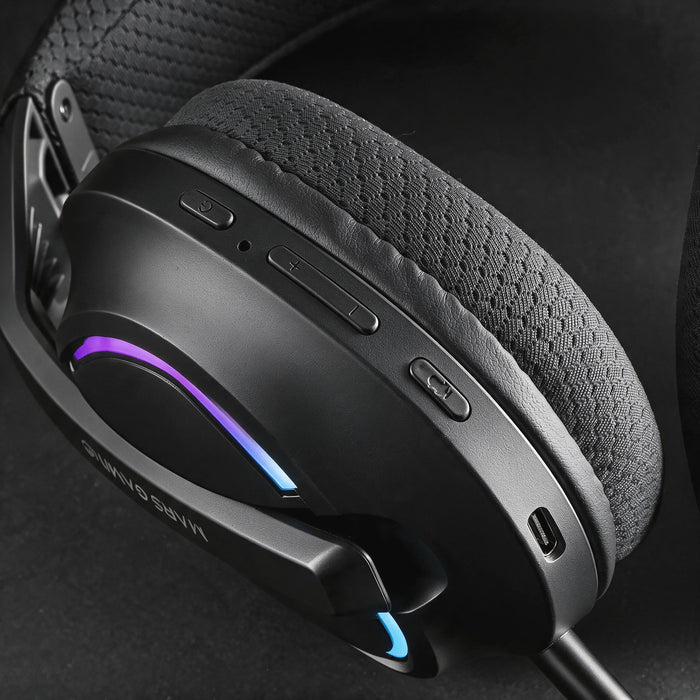 EAN 8435693114178 - Mars Gaming MHWQUASAR auricular y casco Auriculares Inalámbrico Diadema Juego USB Type-C / USB Type-A Blu imagen 5