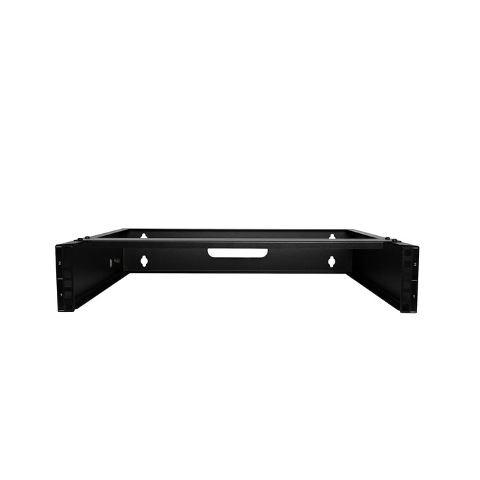 Startech.Com 2he Montaje En Pared Armario De Red Pequeño - 19 Pulgadas Patchhalter - Abrazadera De Montaje Para Fuente De Alimentación - Apto Para Montaje En Pared - Negro - 2u - 48.3 Cm (19")