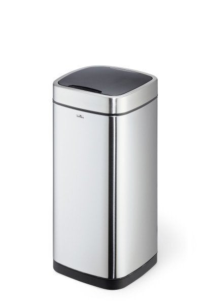 EAN 4005546728353 - Durable NO TOUCH 35L Rectangular Acero inoxidable Negro, Plata imagen 1