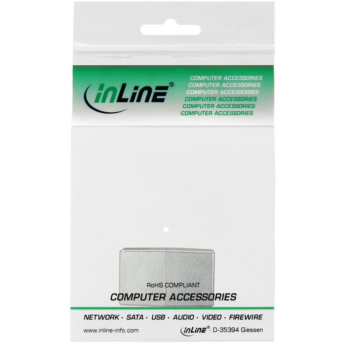 Conector De Cable De Red  Inline Cat.5e 2x Rj45 Hembra Directo Blindado