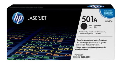 EAN 5704327450429 - HP 501A cartucho de tóner 1 pieza(s) Original Negro imagen 1