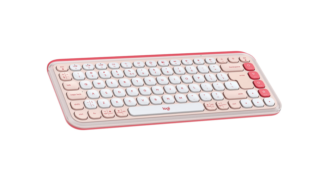 EAN 5099206127548 - Logitech 920-013073 teclado Universal Bluetooth QWERTY Internacional de EE.UU. Rosa imagen 4