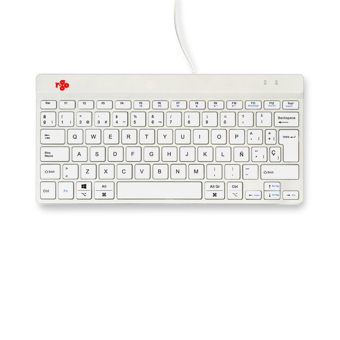 EAN 8719274492221 - R-Go Tools RGOCOESWDWH teclado Universal USB Español imagen 7
