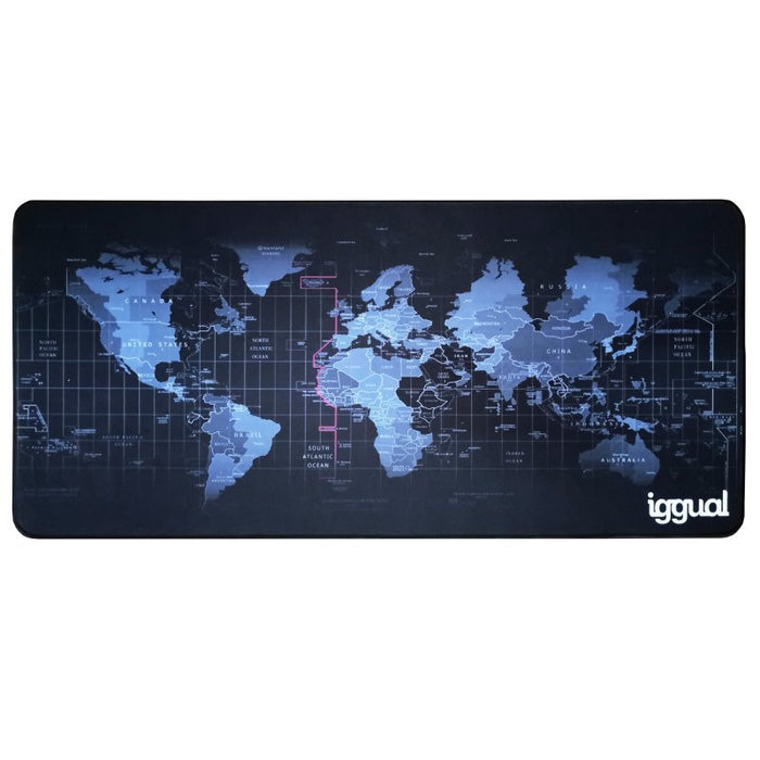 EAN 8435364316887 - iggual IGG316887 alfombrilla para ratón Alfombrilla de ratón para juegos Negro, Azul imagen 1