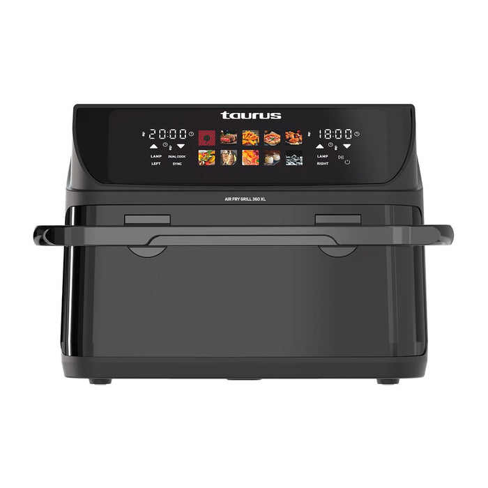 EAN 8414234730046 - Taurus GRILL 360 XL Sencillo 10 L 2800 W Freidora de aire caliente Negro imagen 1