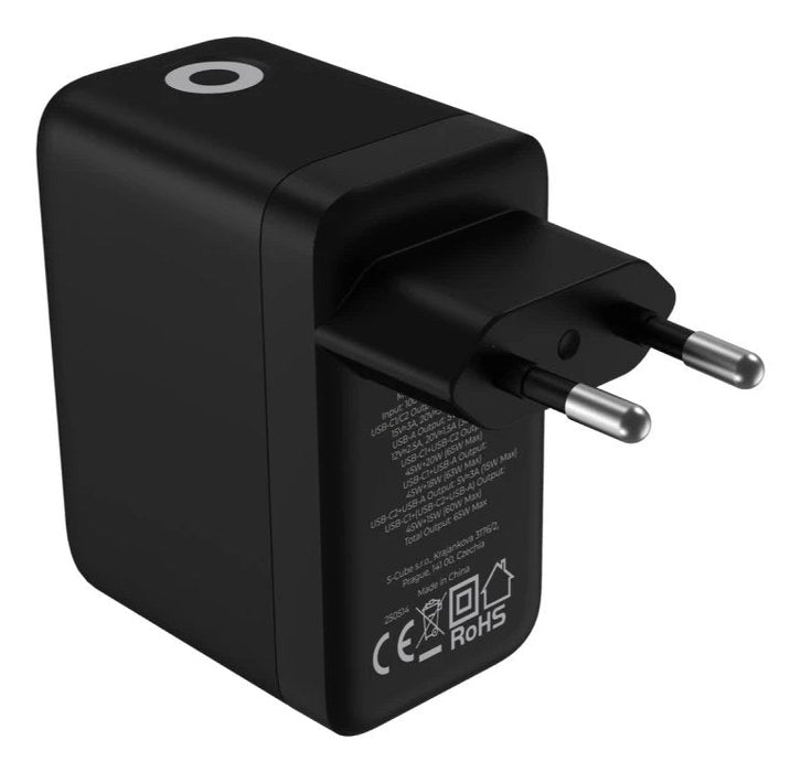 Mobile Origin 65w Gan Charger Pw20 2x Usb-C + Usb-A