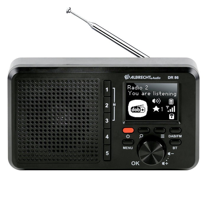 EAN 4032661278616 - Albrecht DR 86 Personal Digital Negro imagen 1