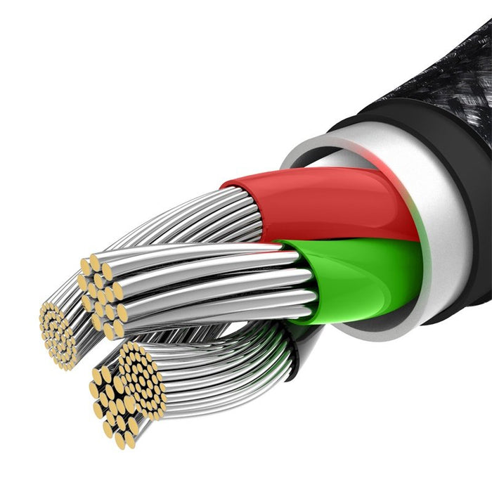 EAN 6953156204973 - Baseus Tungsten Gold 3-in-1 cable USB USB 2.0 1,5 m USB A USB C/Micro USB A/Lightning Negro imagen 6