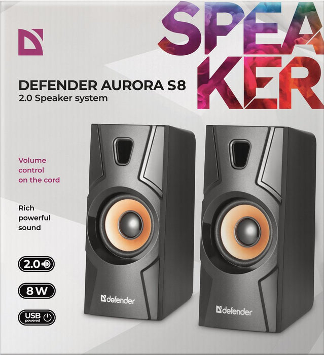 EAN 4714033654081 - Defender Aurora S8 Negro Alámbrico 8 W imagen 7