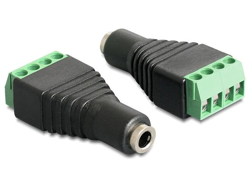 EAN 4043619654574 - DeLOCK 65457 cambiador de género para cable 3.5mm 4pin Negro, Verde imagen 1