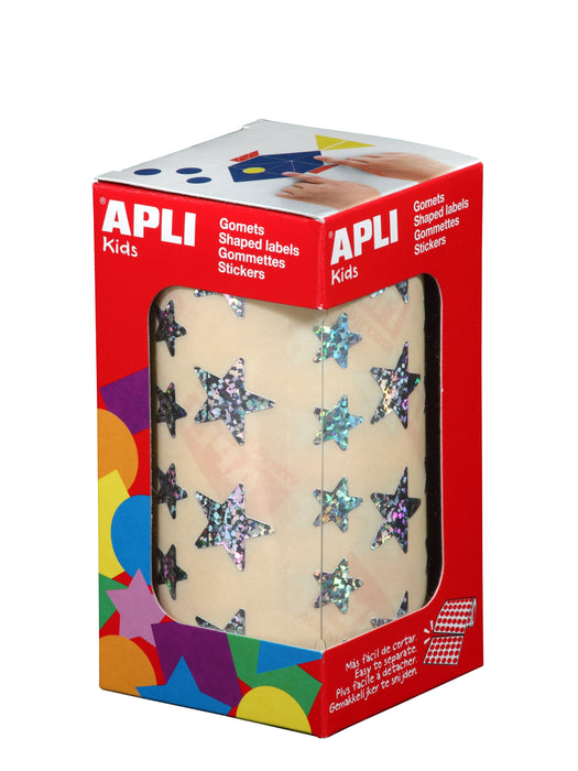 EAN 8410782116356 - APLI 11635 etiqueta autoadhesiva Estrella Permanente imagen 1