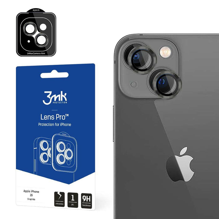 3mk Lens Protection Pro Graphite Do Apple Iphone 15