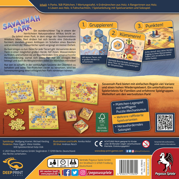 EAN 4250231729690 - Pegasus Spiele 57804G juego de tablero Juego de mesa Rompecabezas imagen 4