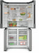 EAN 4242005264568 - Bosch Serie 4 KFN96VPEA nevera puerta lado a lado Independiente 605 L Acero inoxidable imagen 2