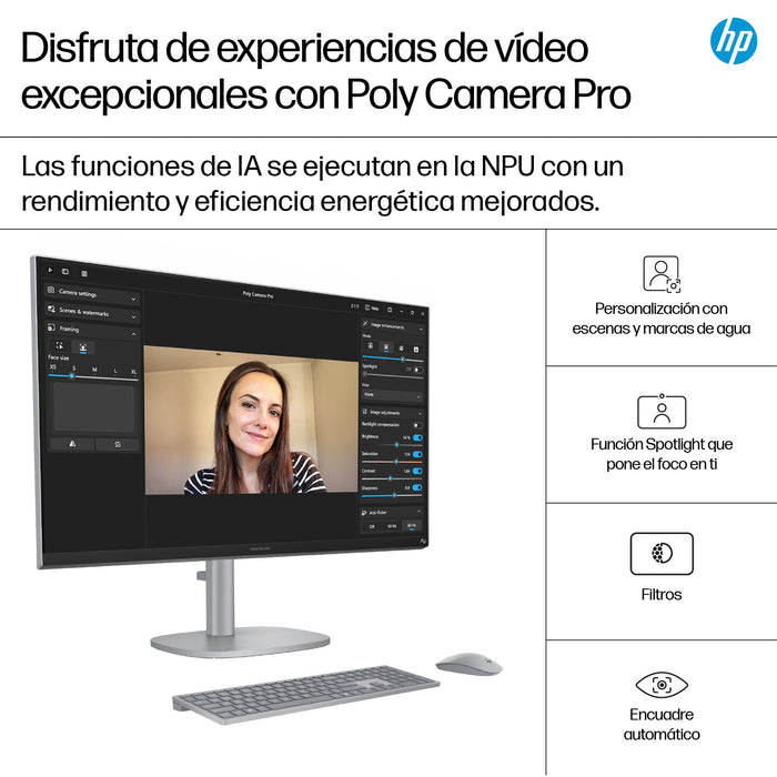 EAN 0199251128493 - HP OmniStudio X 27-cs1006ns Copilot+ PC Intel Core Ultra 5 226V 68,6 cm (27") 1920 x 1080 Pixeles PC todo imagen 7