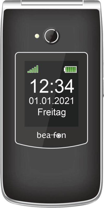 EAN 9120124824168 - Beafon SL645 7,11 cm (2.8") 117 g Negro, Plata Teléfono con cámara imagen 2