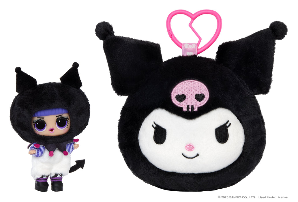 Mga Entretenimiento L.O.L. Surprise Loves Hello Kitty Peluche Reversible, Figura De Juguete Artículos Surtidos, Una Figura 249962-Euc