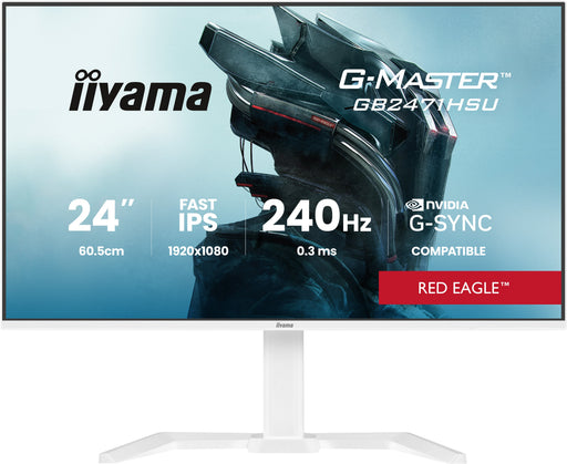 EAN 4948570126361 - iiyama G-MASTER GB2471HSU-W1 pantalla para PC 60,5 cm (23.8") 1920 x 1080 Pixeles Full HD LED Blanco imagen 2