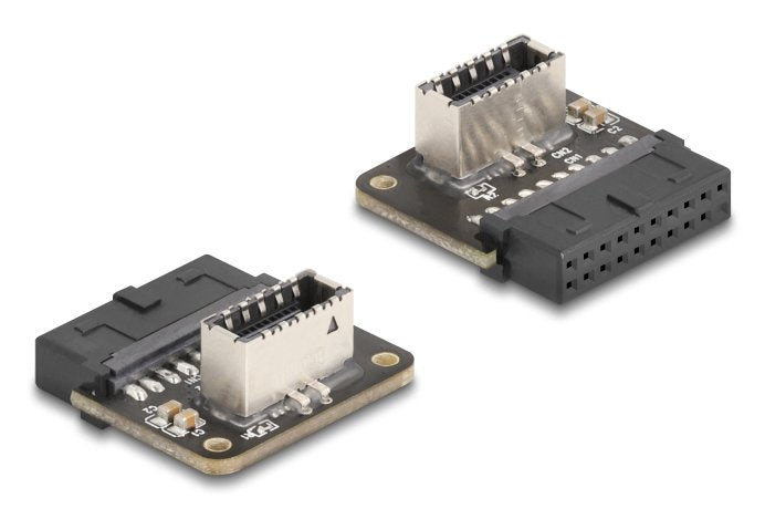 Delock Usb 5 Gbps Adaptador Pfostenhembra A Intern Typ-E Key A Hembra Angular