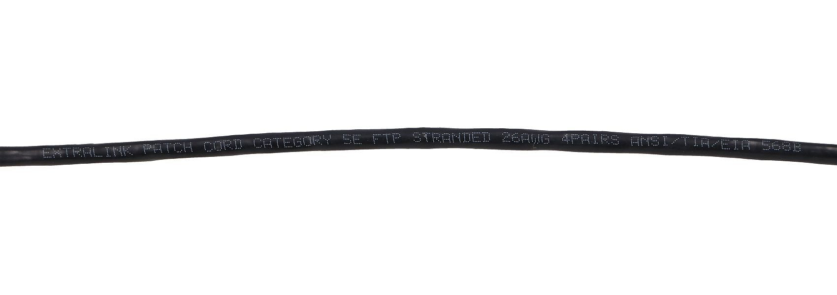 Extralink Kat.5e Ftp 1m  Lan Patchcord  Cable De Cobre De Par Trenzado