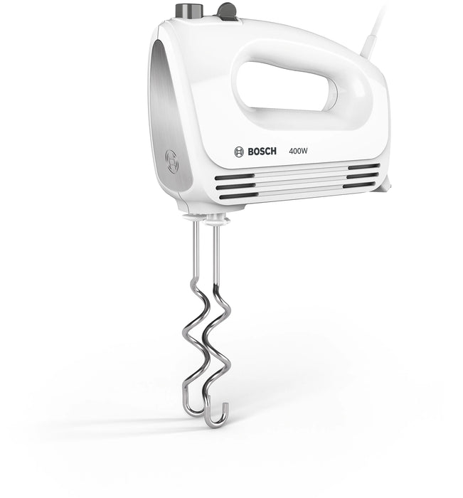 EAN 4242002945101 - Bosch MFQ24200 batidora Batidora de mano 400 W Acero pulido, Blanco imagen 1