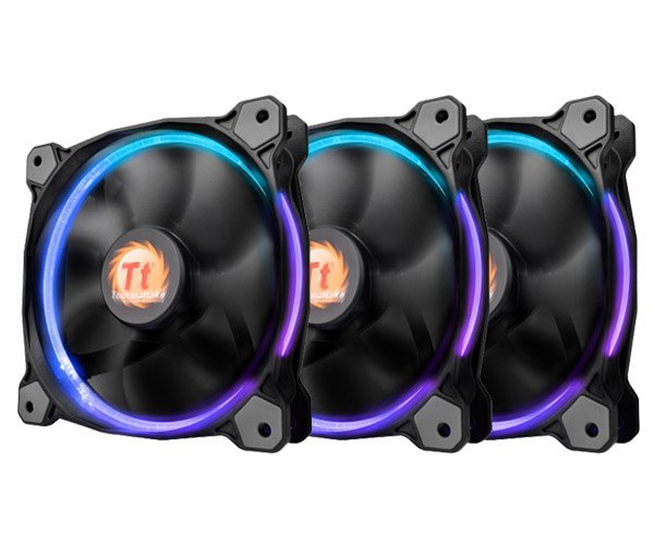 EAN 4717964402400 - Thermaltake RIing 14 (3 Fan Pack) Carcasa del ordenador Ventilador 14 cm Negro imagen 1