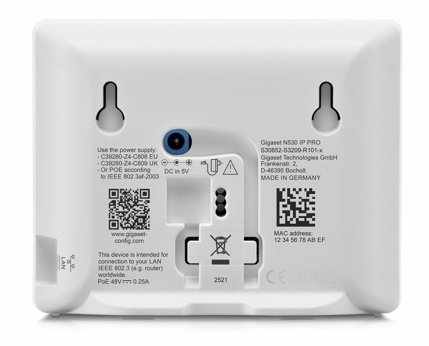 EAN 4255781906669 - Gigaset N530 IP PRO estación base DECT Blanco imagen 4